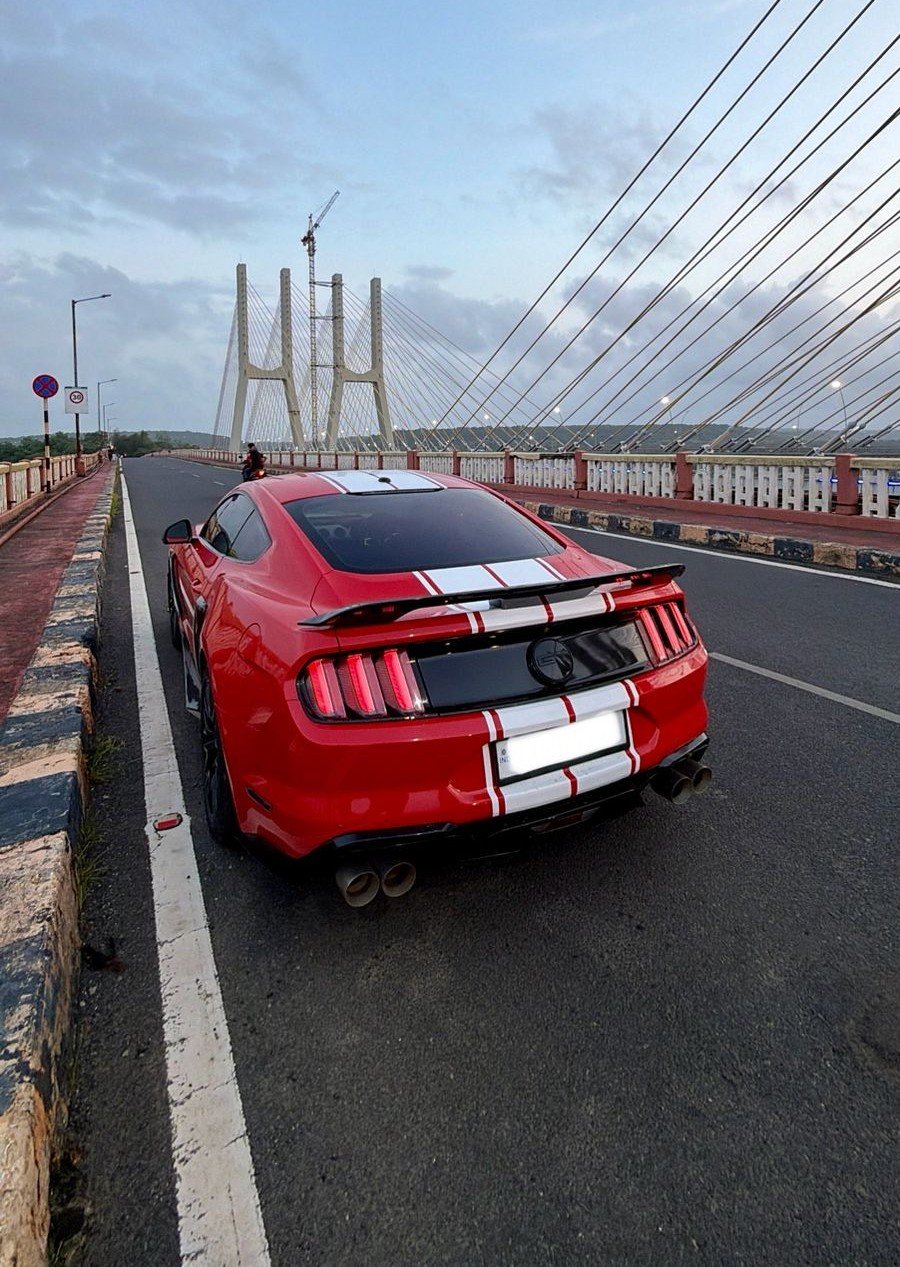 Ford Mustang self drive rental Goa, Hola Rentals Goa